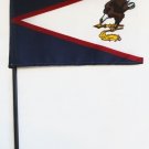 American Samoa - 4""X6"" Stick Flag