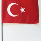 Turkey - 8""X12"" Stick Flag