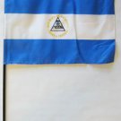 Nicaragua - 8""X12"" Stick Flag