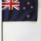 New Zealand - 8""X12"" Stick Flag