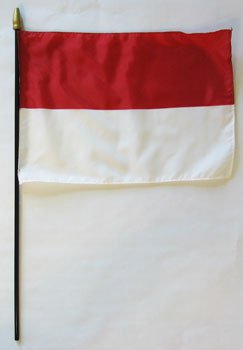 Monaco - 8""X12"" Stick Flag