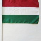 Hungary - 8""X12"" Stick Flag