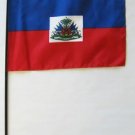 Haiti - 8"X12" Stick Flag