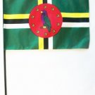 Dominica - 8""X12"" Stick Flag