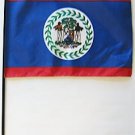 Belize - 8""X12"" Stick Flag