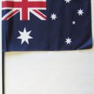 Australia - 8""X12"" Stick Flag
