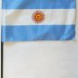 Argentina - 8""X12"" Stick Flag