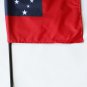 Samoa - 4""X6"" Stick Flag
