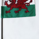 Wales - 4""X6"" Stick Flag