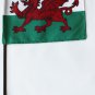Wales - 4""X6"" Stick Flag