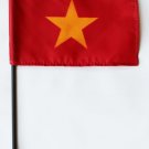 Vietnam - 4""X6"" Stick Flag
