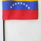 Venezuela - 4""X6"" Stick Flag