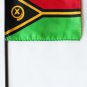 Vanuatu - 4""X6"" Stick Flag