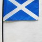 Scotland - 4""X6"" Stick Flag (St.Andrews)