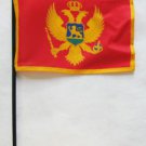 Montenegro - 4""X6"" Stick Flag