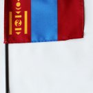 Mongolia - 4""X6"" Stick Flag
