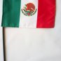 Mexico - 4""X6"" Stick Flag
