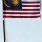 Malaysia - 4""X6"" Stick Flag