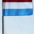 Luxembourg - 4""X6"" Stick Flag