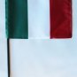 Italy - 4""X6"" Stick Flag