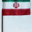 Iran - 4""X6"" Stick Flag