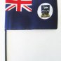 Falkland Islands - 4""X6"" Stick Flag