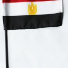 Egypt - 4""X6"" Stick Flag