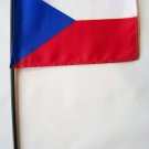 Czech Republic - 4""X6"" Stick Flag