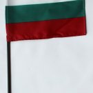 Bulgaria - 4""X6"" Stick Flag