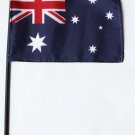 Australia - 4""X6"" Stick Flag