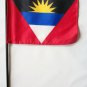 Antigua and Barbuda - 4""X6"" Stick Flag