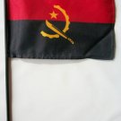 Angola - 4""X6"" Stick Flag