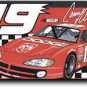 Casey Atwood - 3" x 5" Polyester Flag