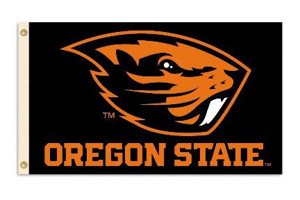 Oregon State - 3" x 5" Polyester Flag