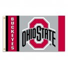 Ohio State - 3" x 5" Polyester Flag