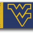 West Virginia University - 3" x 5" Polyester Flag