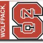 North Carolina State - 3" x 5" Polyester Flag
