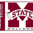 Mississippi State - 3" x 5" Polyester Flag