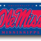 University of Mississippi - 3" x 5" Polyester Flag