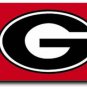 University of Georgia - 3" x 5" Polyester Flag