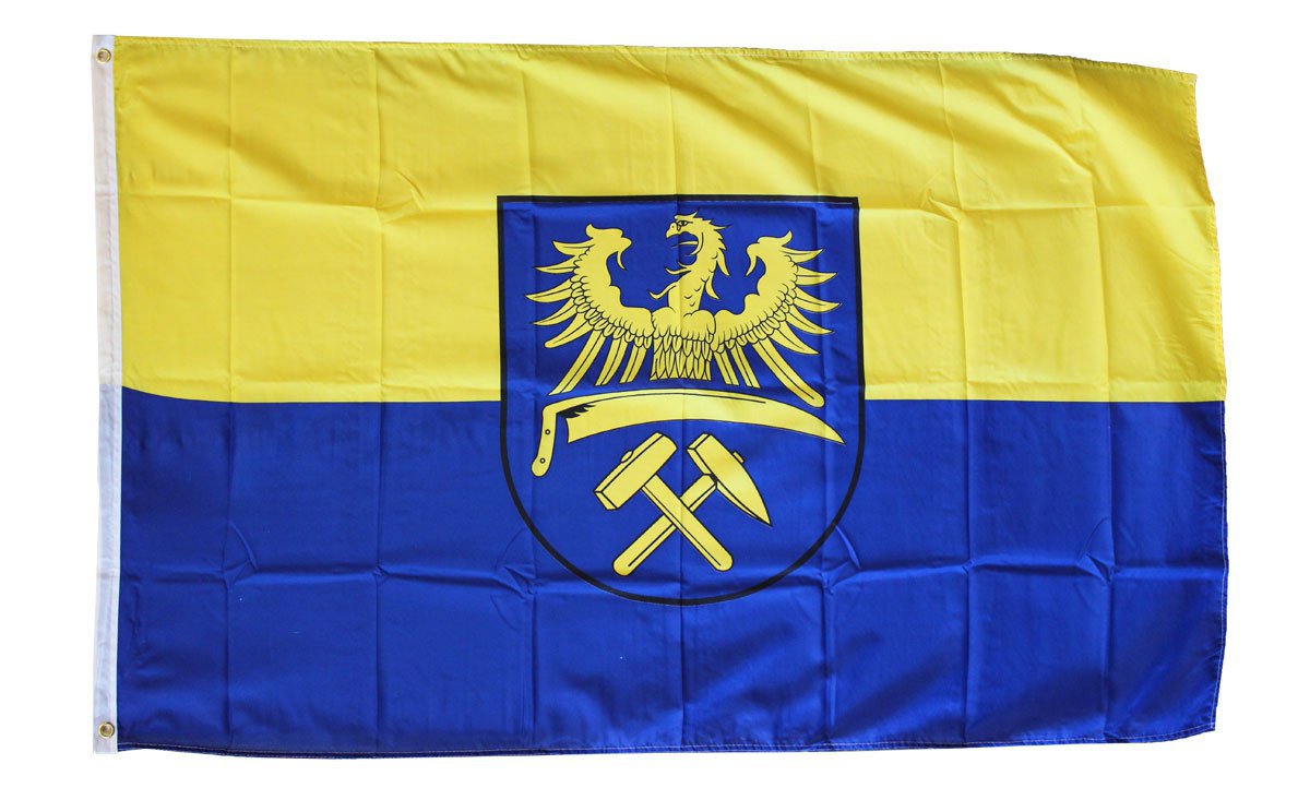 Upper Silesia - 3"X5" Polyester Flag