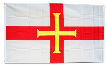 Guernsey -3"X5" Polyester Flag