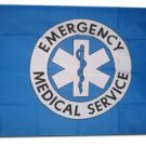 Emergency Medical Service (EMS) - 3"X5" Polyester Flag