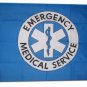Emergency Medical Service (EMS) - 3"X5" Polyester Flag