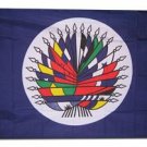 Organization of American States (OAS) - 3"X5"  Polyester Flag