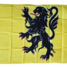 Flanders - 3"X5" Polyester Flag (Traditional Province of France)