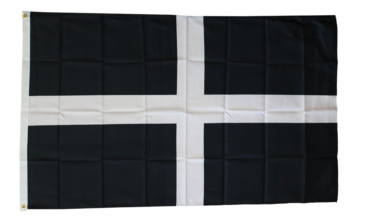 Cornwall - 3"X5" Polyester Flag