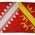 Alsace - 3"X5" Polyester Flag