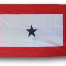 Service Banner (One Star) - 3"X5" Polyester Flag