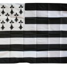 Bretagne - 3"X5" Polyester Flag